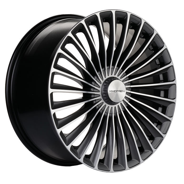 Khomen KHW2008 Gray-FP 5*112 9.5xR20 ET38 DIA66.6